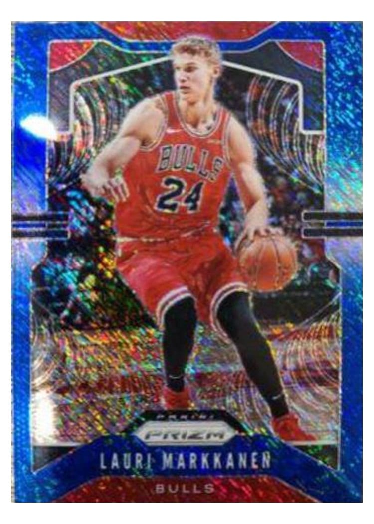 2019-20 Panini Prizm Base Set Lauri Markkanen #63 card