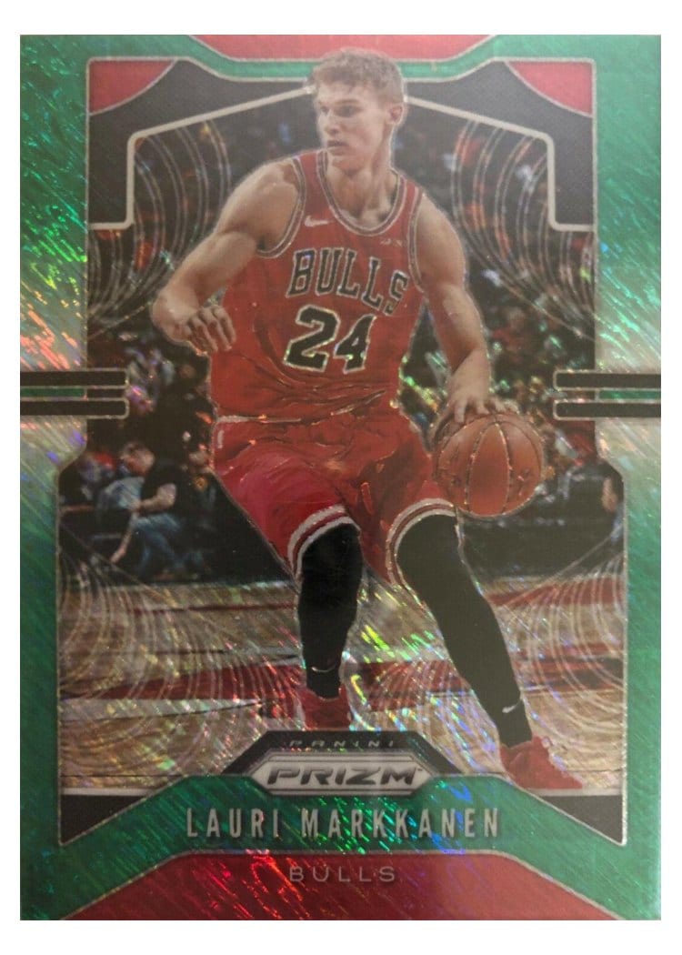 2019-20 Panini Prizm Base Set Lauri Markkanen #63 card