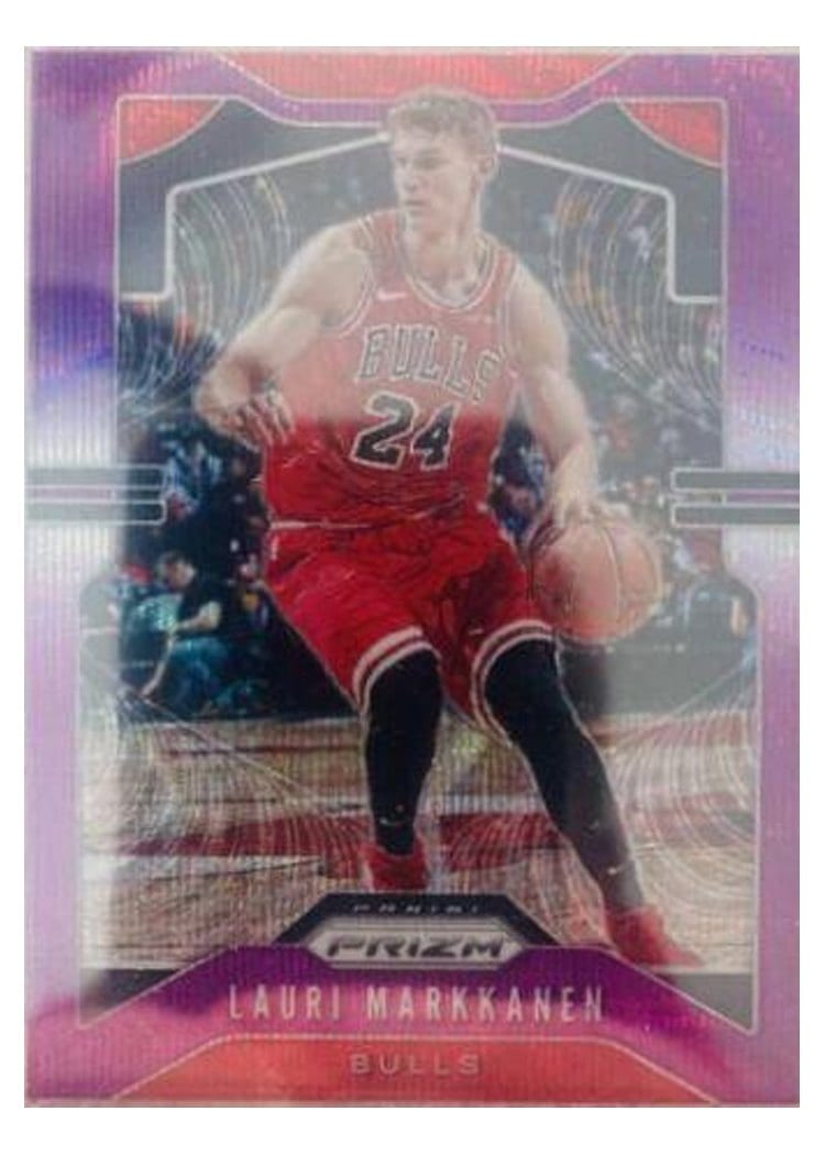 2019-20 Panini Prizm Base Set Lauri Markkanen #63 card