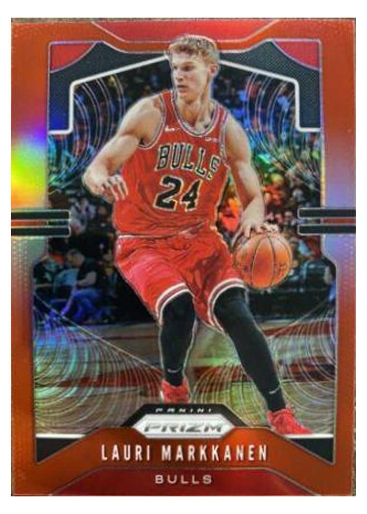 2019-20 Panini Prizm Base Set Lauri Markkanen #63 card