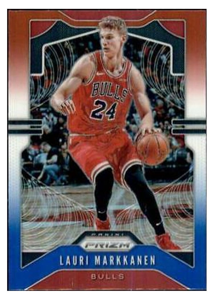 2019-20 Panini Prizm Base Set Lauri Markkanen #63 card