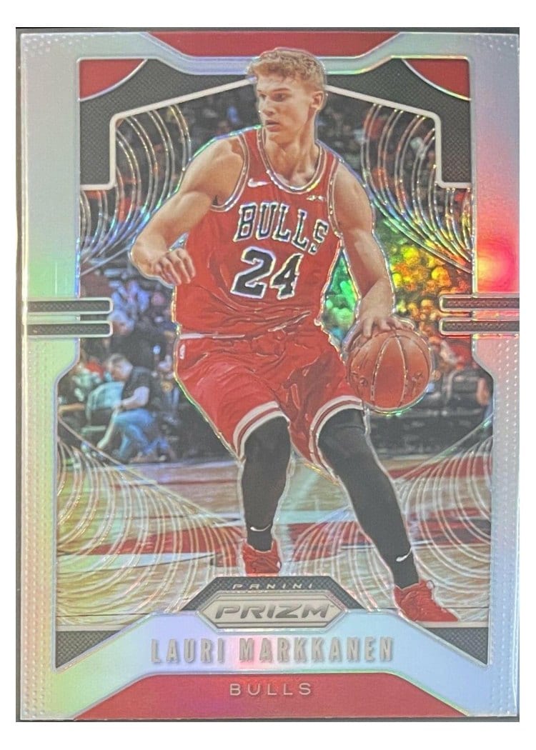 2019-20 Panini Prizm Base Set Lauri Markkanen #63 card