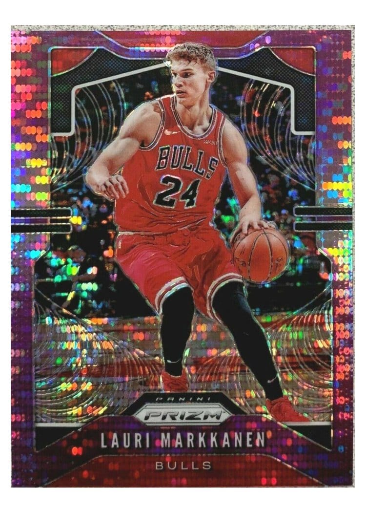 2019-20 Panini Prizm Base Set Lauri Markkanen #63 card