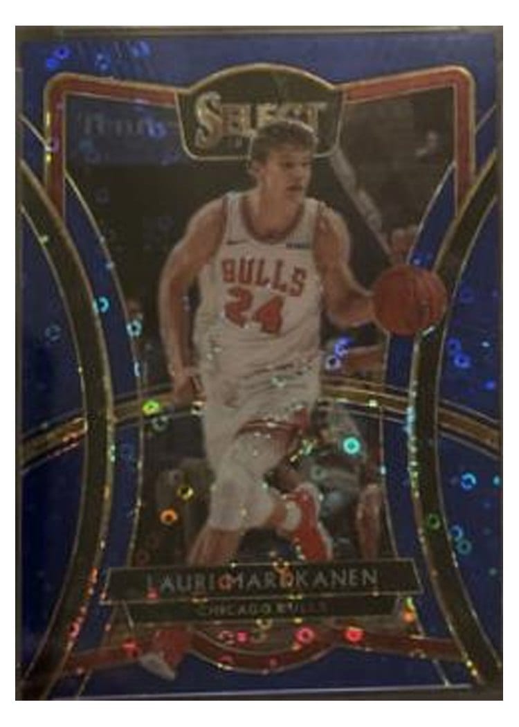 2019-20 Panini Select Base Set Lauri Markkanen #163 card