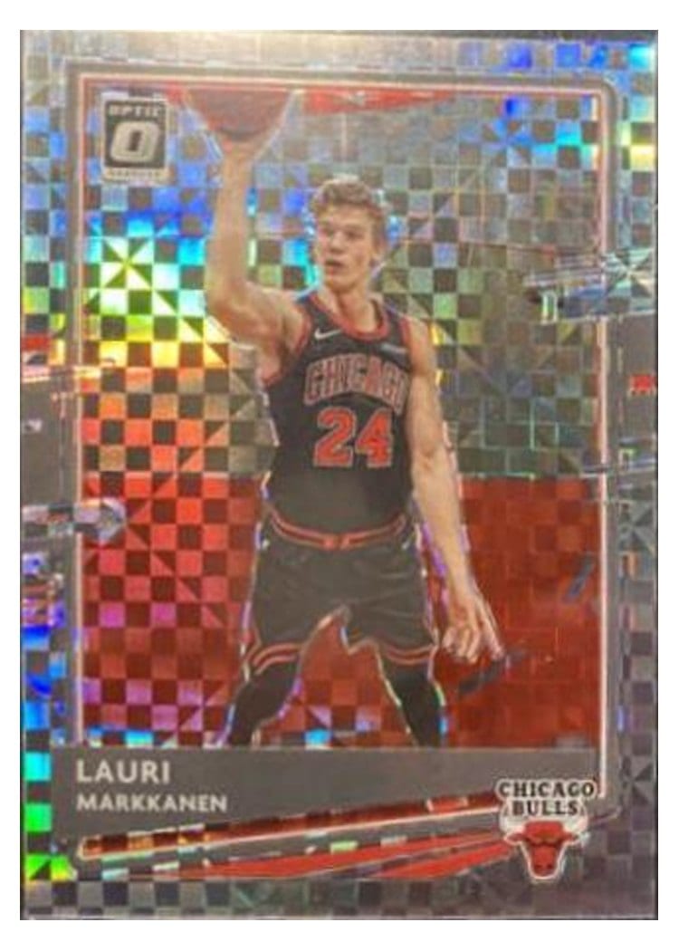 2020-21 Donruss Optic Base Set Lauri Markkanen #85 card