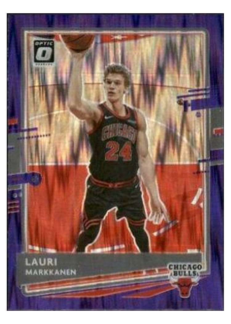 2020-21 Donruss Optic Base Set Lauri Markkanen #85 card