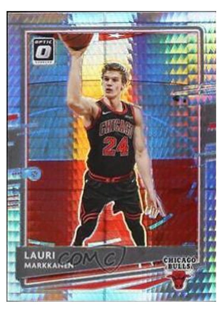 2020-21 Donruss Optic Base Set Lauri Markkanen #85 card