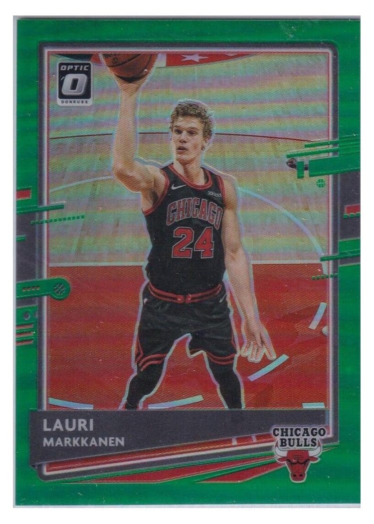 2020-21 Donruss Optic Base Set Lauri Markkanen #85 card