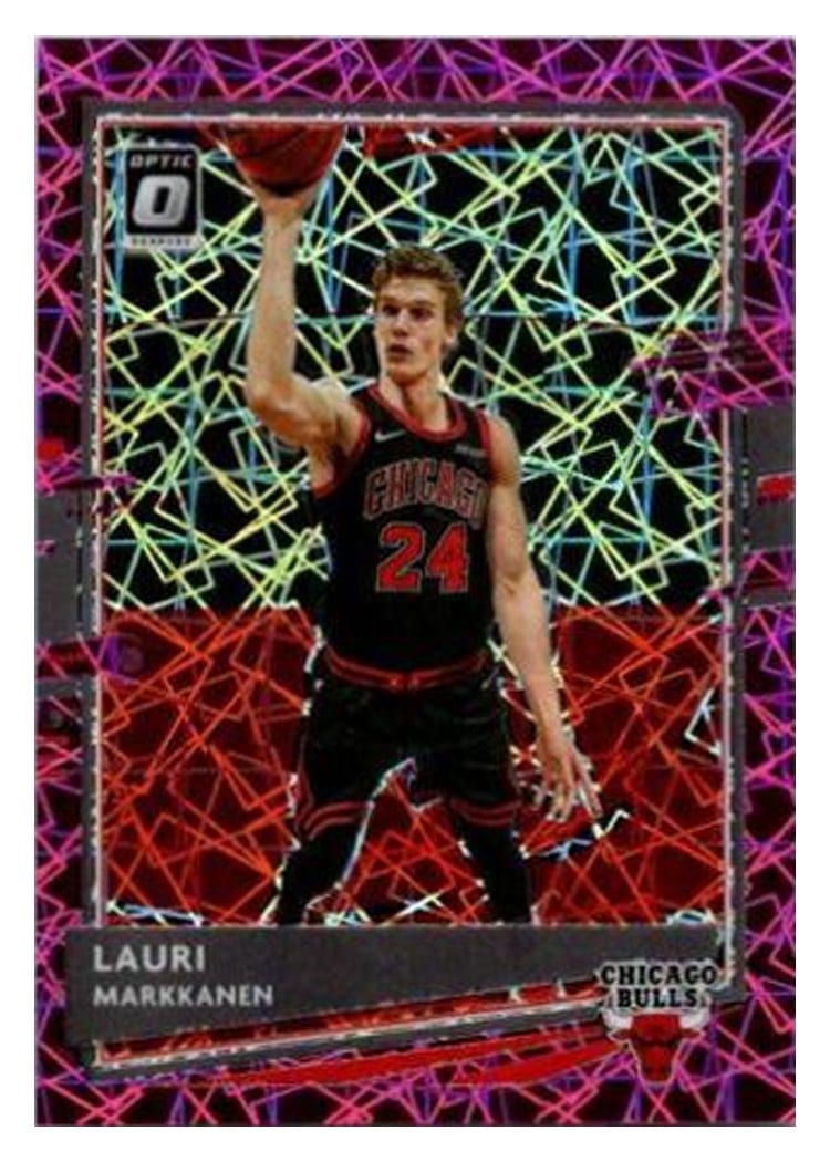 2020-21 Donruss Optic Base Set Lauri Markkanen #85 card