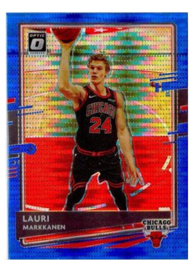 2020-21 Donruss Optic Base Set Lauri Markkanen #85 card
