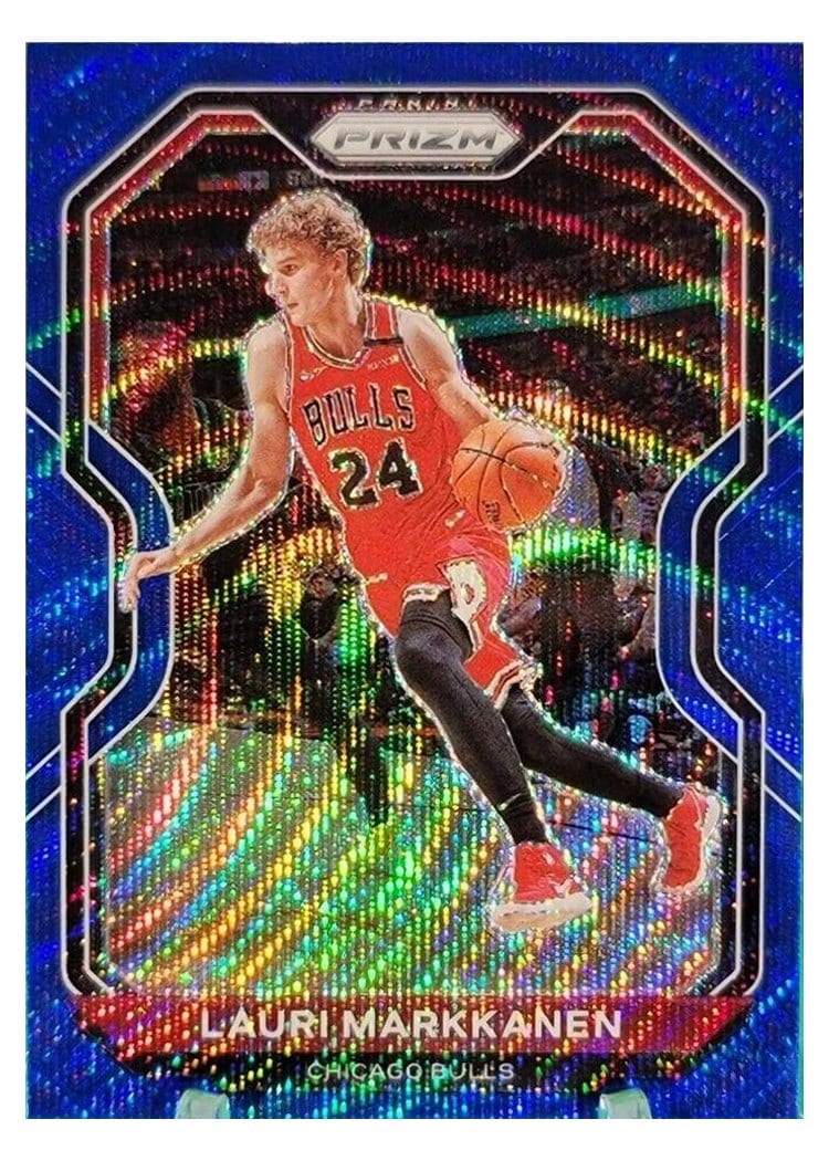 2020-21 Panini Prizm Base Set Lauri Markkanen #116 card