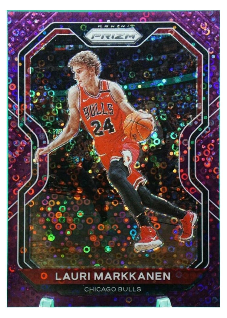 2020-21 Panini Prizm Base Set Lauri Markkanen #116 card