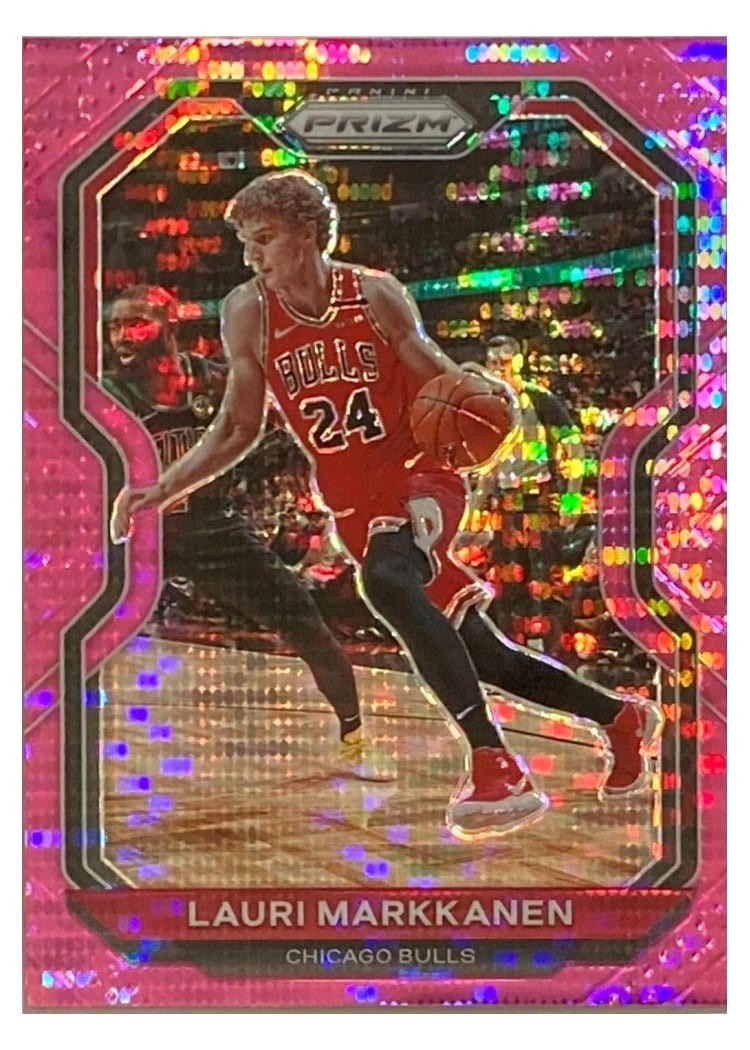 2020-21 Panini Prizm Base Set Lauri Markkanen #116 card