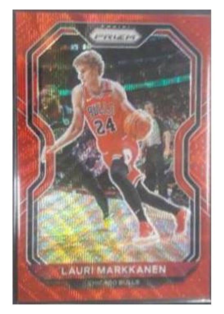 2020-21 Panini Prizm Base Set Lauri Markkanen #116 card