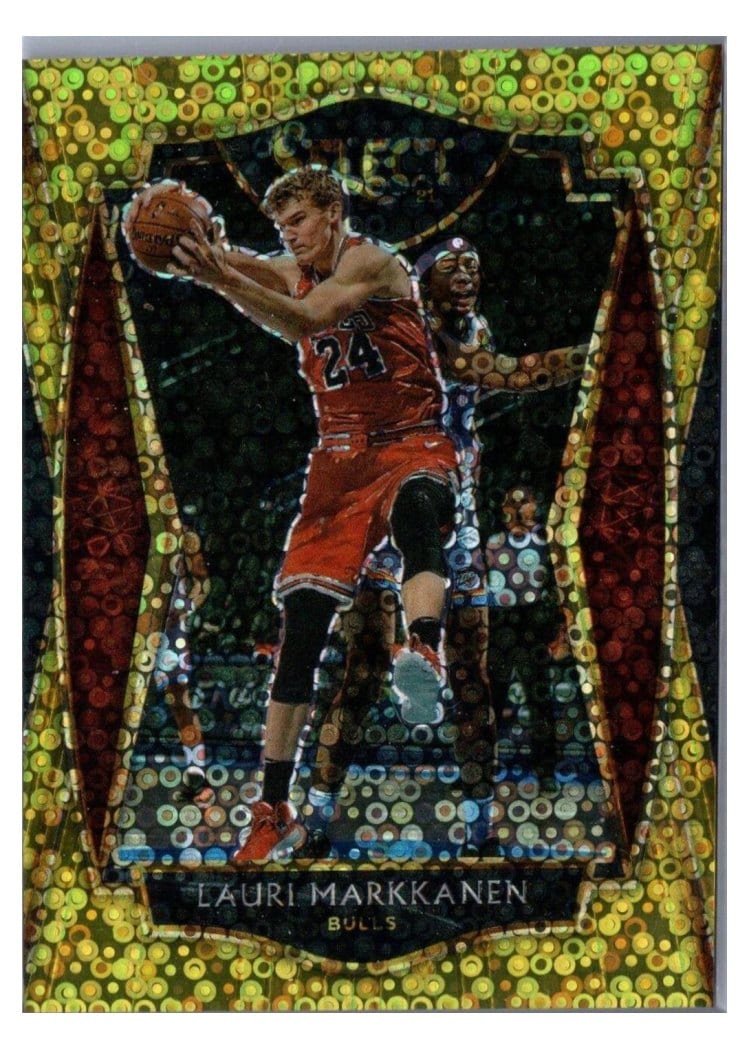 2020-21 Panini Select Base Set Lauri Markkanen #162 card