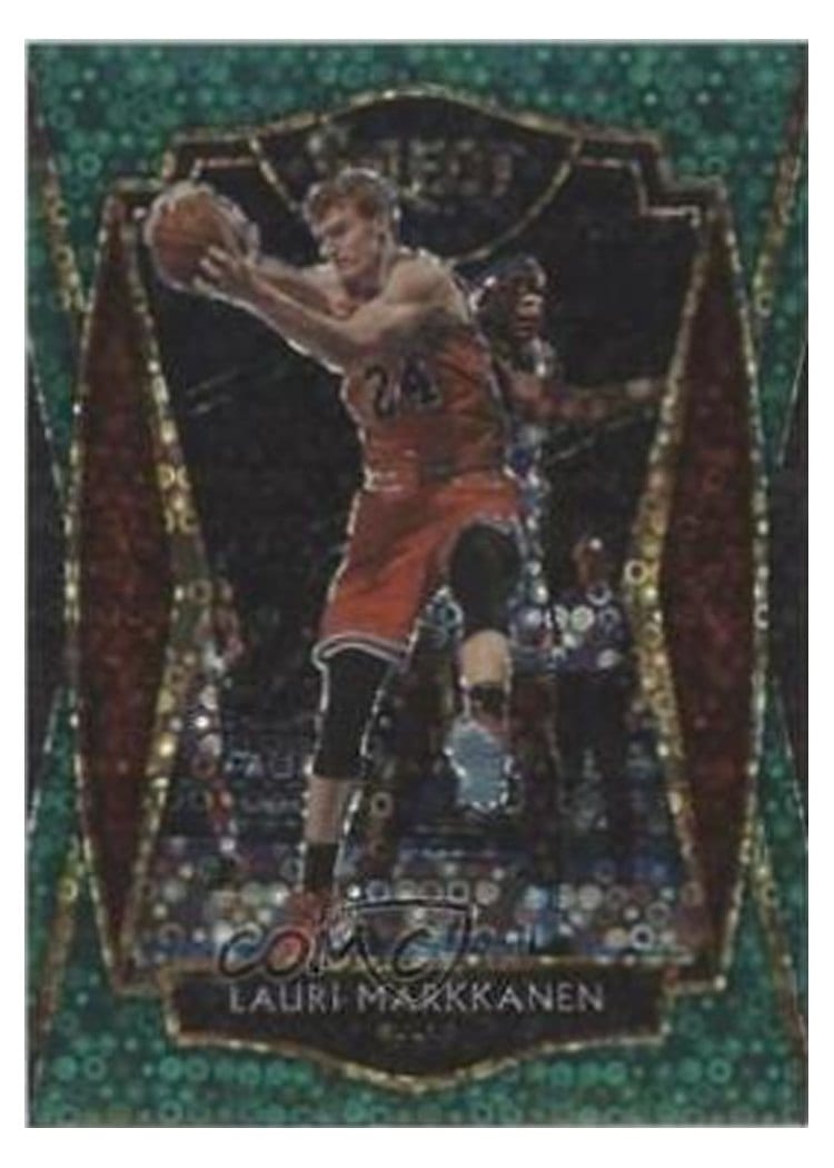 2020-21 Panini Select Base Set Lauri Markkanen #162 card