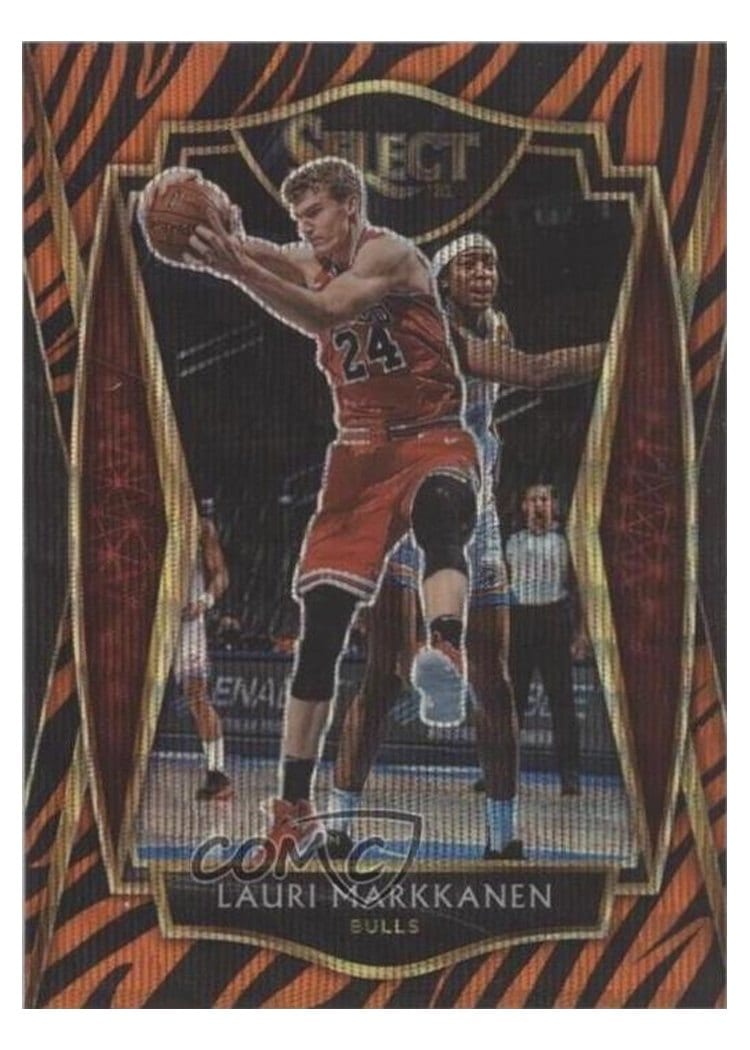 2020-21 Panini Select Base Set Lauri Markkanen #162 card