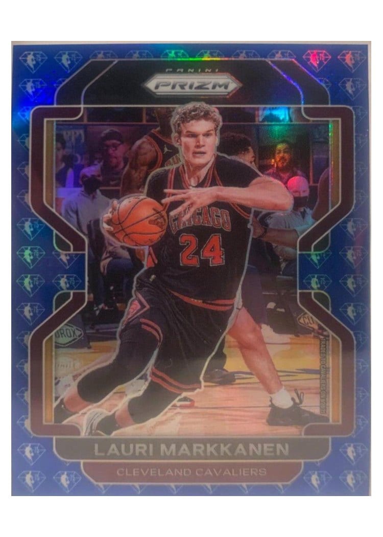 2021-22 Panini Prizm Base Set Lauri Markkanen #86 card