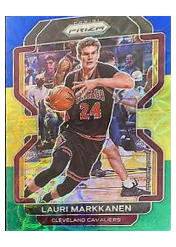 2021-22 Panini Prizm Base Set Lauri Markkanen #86 card