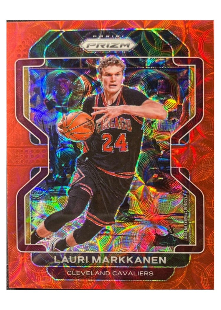 2021-22 Panini Prizm Base Set Lauri Markkanen #86 card