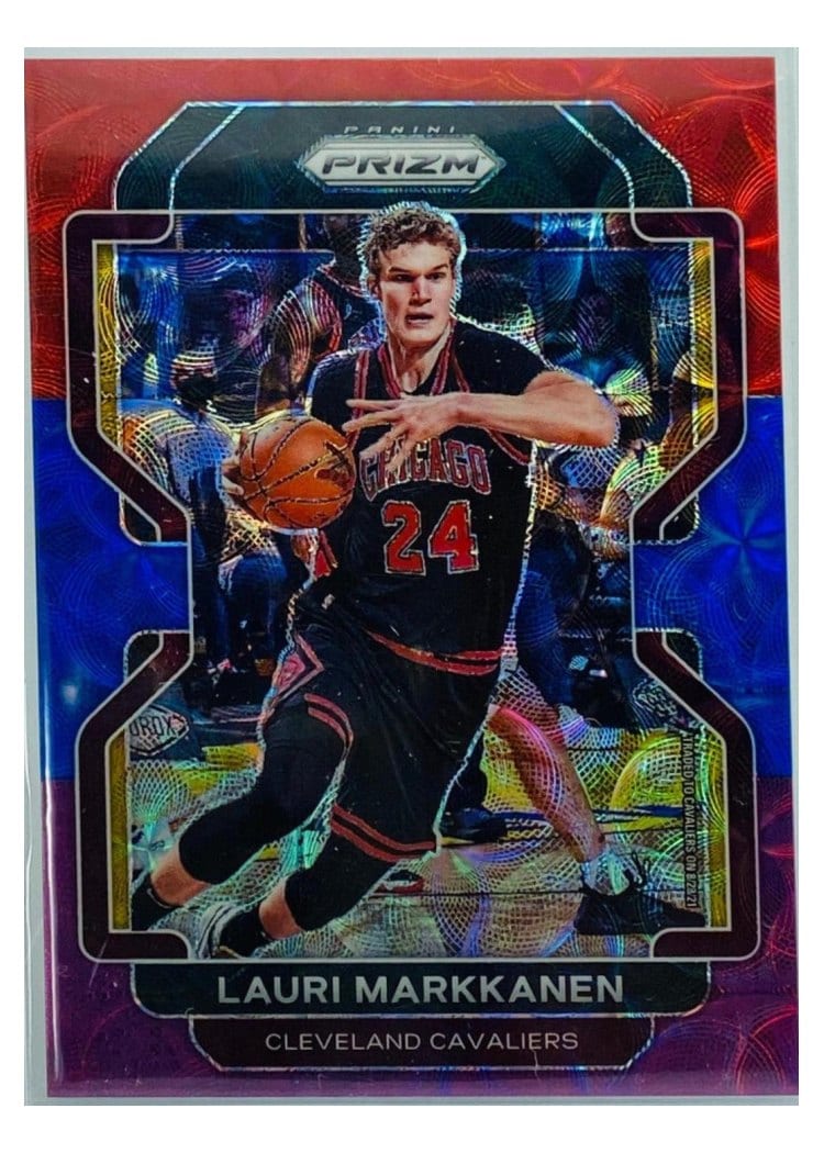 2021-22 Panini Prizm Base Set Lauri Markkanen #86 card