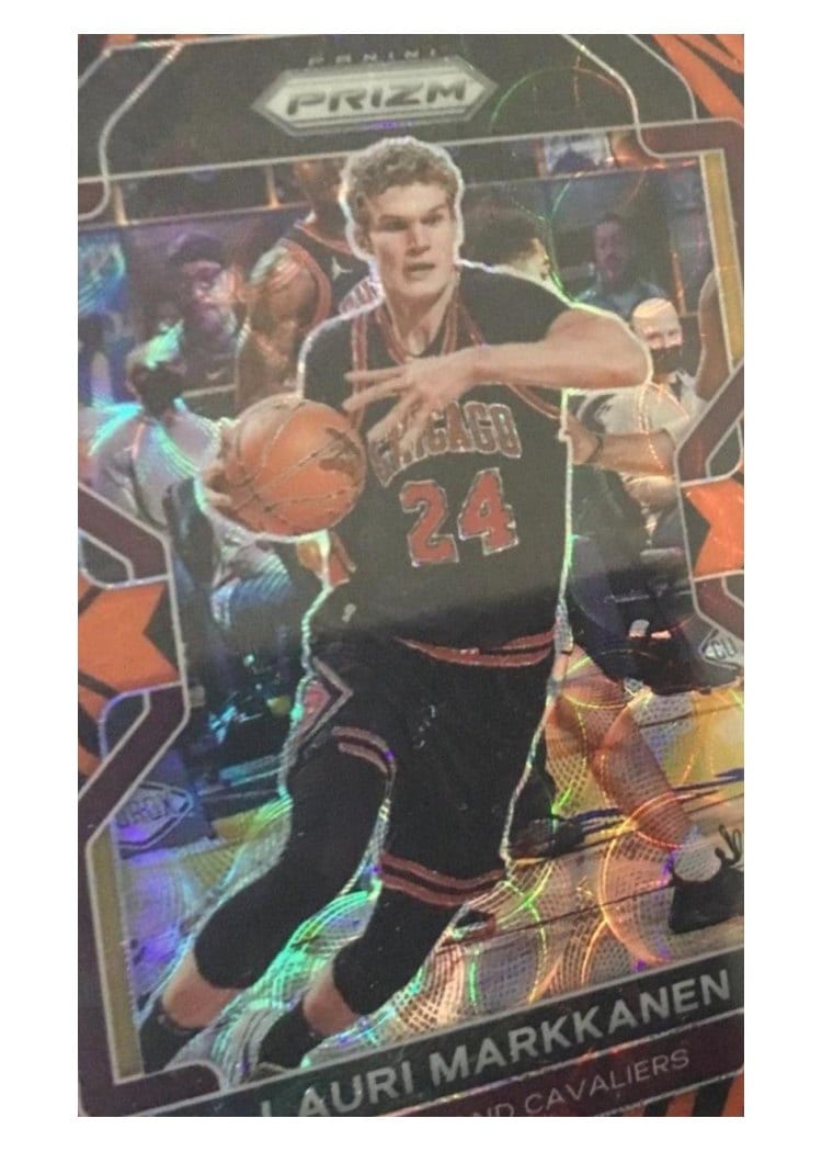 2021-22 Panini Prizm Base Set Lauri Markkanen #86 card