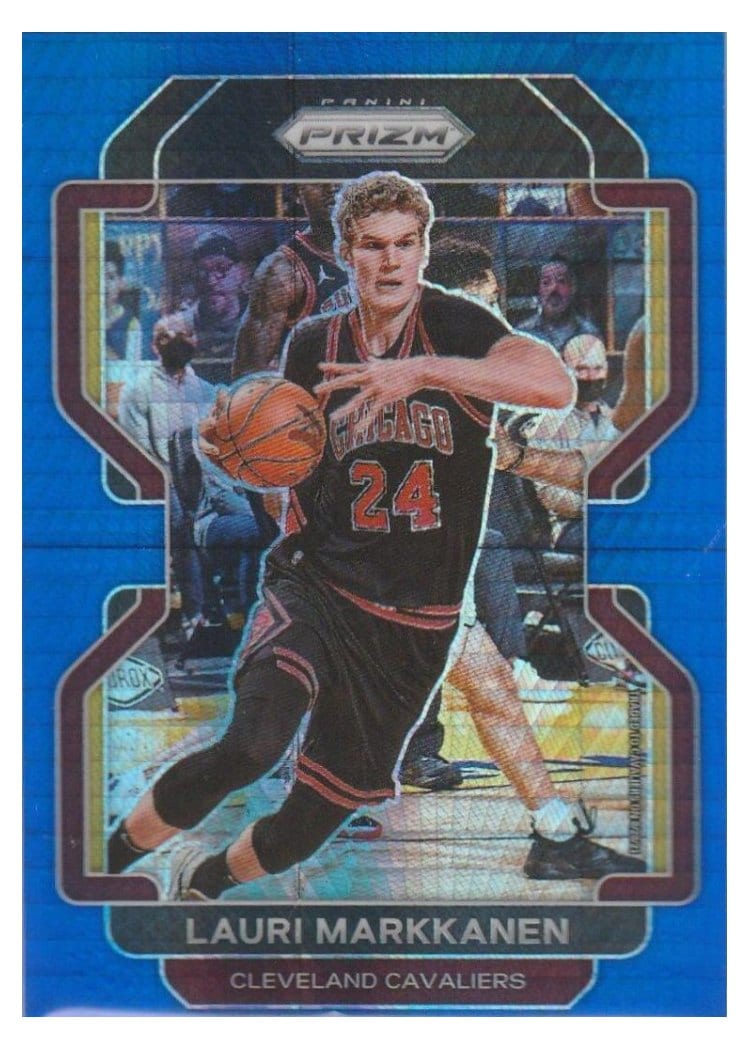 2021-22 Panini Prizm Base Set Lauri Markkanen #86 card