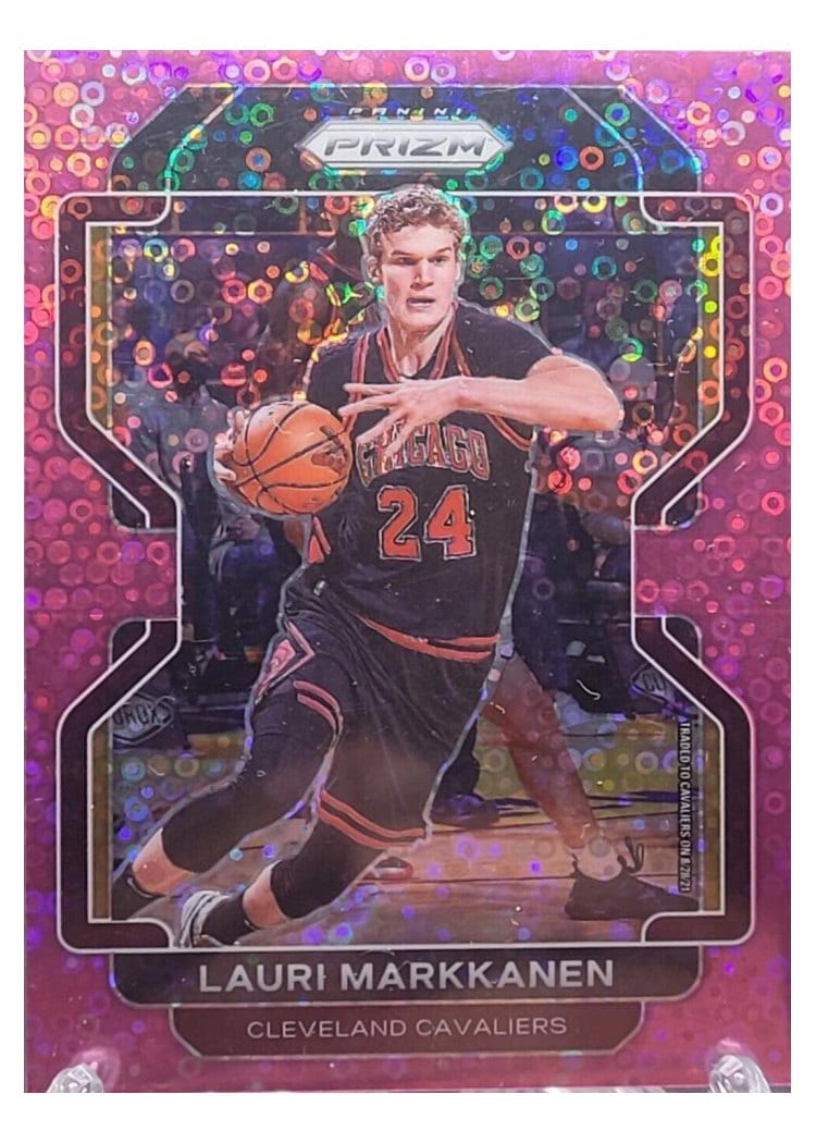 2021-22 Panini Prizm Base Set Lauri Markkanen #86 card