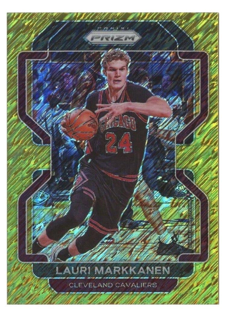 2021-22 Panini Prizm Base Set Lauri Markkanen #86 card
