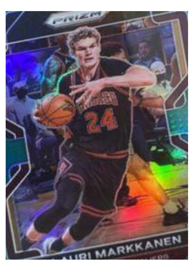 2021-22 Panini Prizm Base Set Lauri Markkanen #86 card