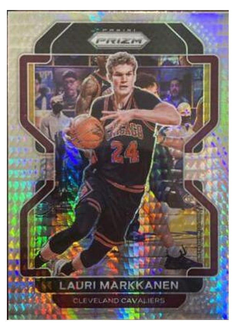 2021-22 Panini Prizm Base Set Lauri Markkanen #86 card
