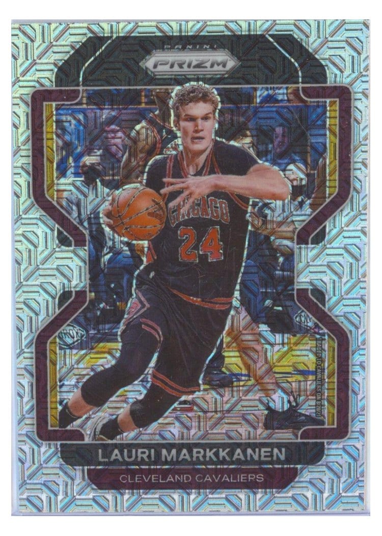 2021-22 Panini Prizm Base Set Lauri Markkanen #86 card