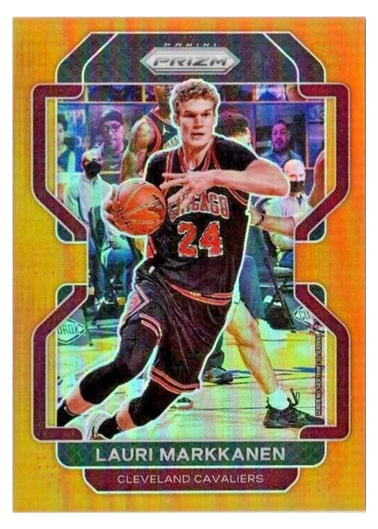 2021-22 Panini Prizm Base Set Lauri Markkanen #86 card