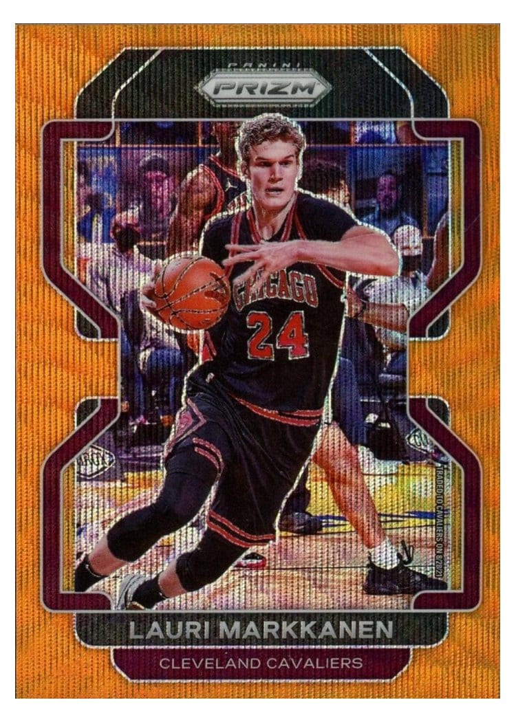2021-22 Panini Prizm Base Set Lauri Markkanen #86 card