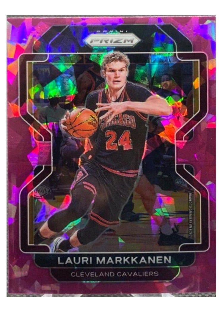 2021-22 Panini Prizm Base Set Lauri Markkanen #86 card