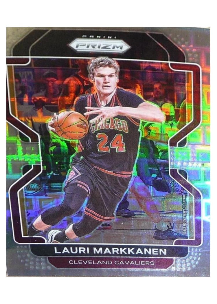 2021-22 Panini Prizm Base Set Lauri Markkanen #86 card