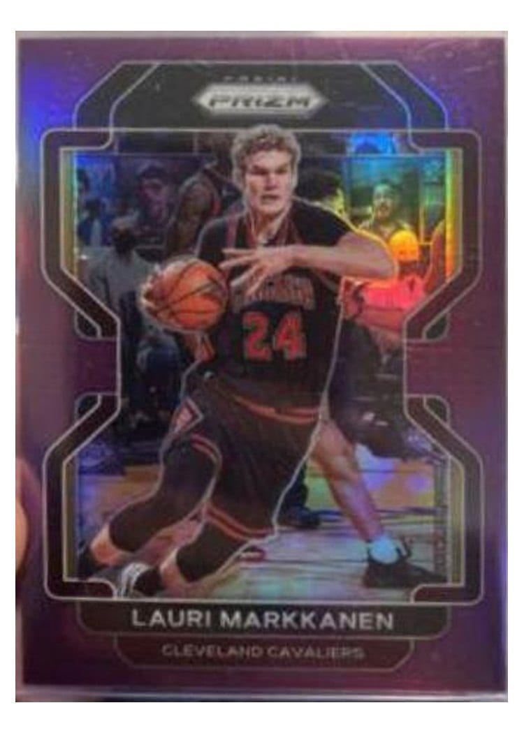 2021-22 Panini Prizm Base Set Lauri Markkanen #86 card