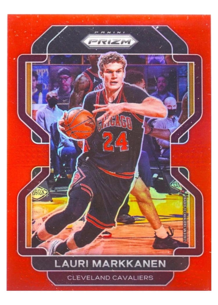2021-22 Panini Prizm Base Set Lauri Markkanen #86 card