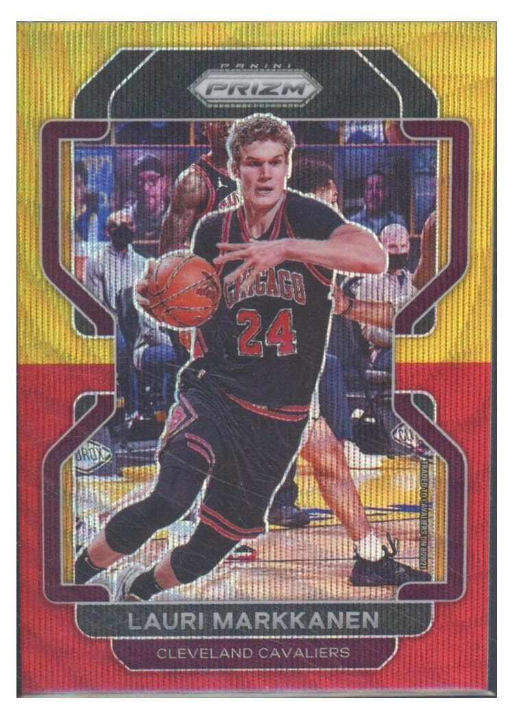 2021-22 Panini Prizm Base Set Lauri Markkanen #86 card