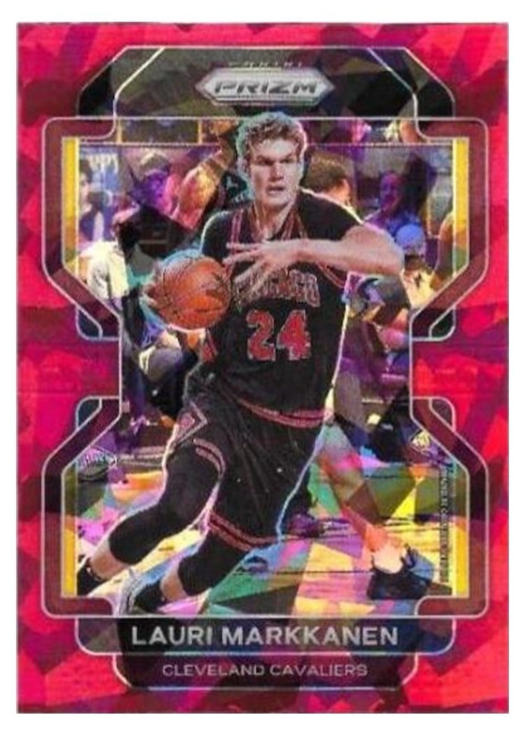 2021-22 Panini Prizm Base Set Lauri Markkanen #86 card