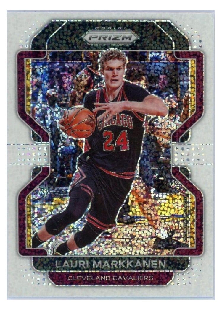 2021-22 Panini Prizm Base Set Lauri Markkanen #86 card