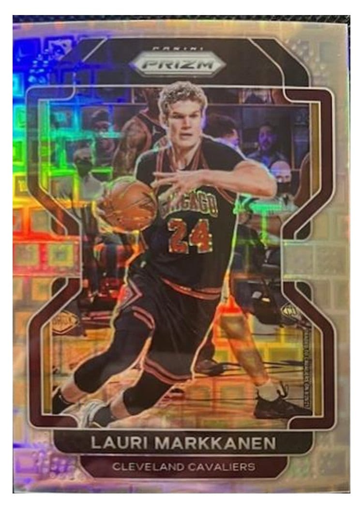 2021-22 Panini Prizm Base Set Lauri Markkanen #86 card