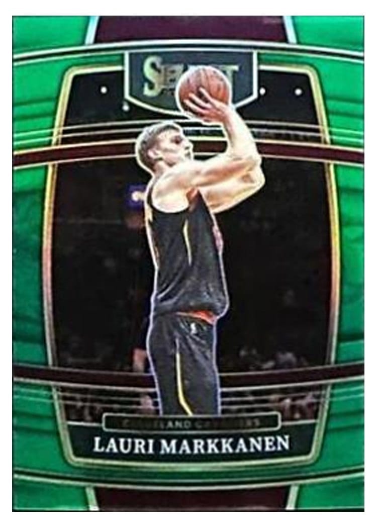 2021-22 Panini Select Base Set Lauri Markkanen #90 card