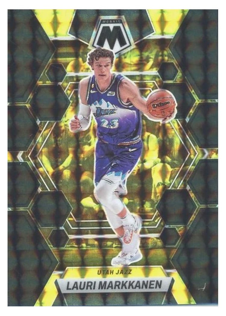 2022-23 Panini Mosaic Base Set Lauri Markkanen #147 card