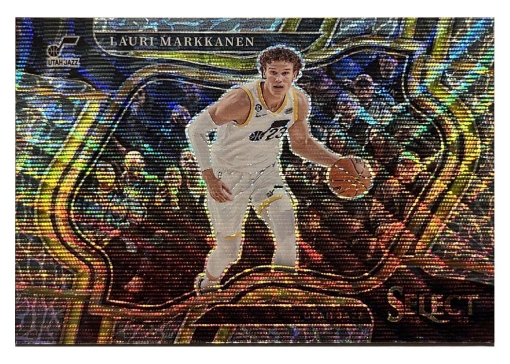 2022-23 Panini Select Base Set Lauri Markkanen Elephant Prizm #245 card