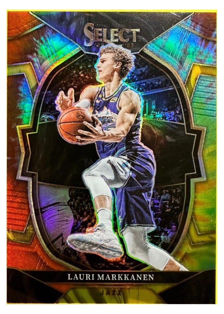 2022-23 Panini Select Base Set Lauri Markkanen #45 card