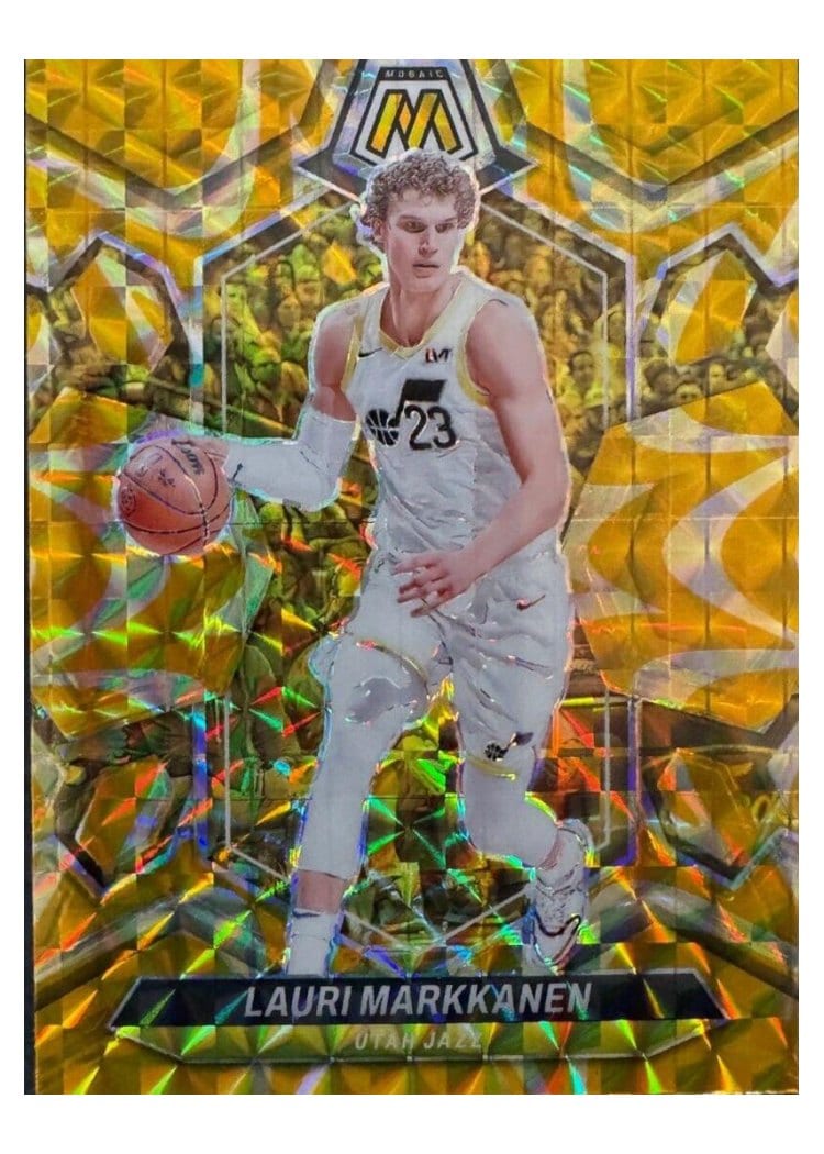 2023-24 Panini Mosaic Base Set Lauri Markkanen #38 card