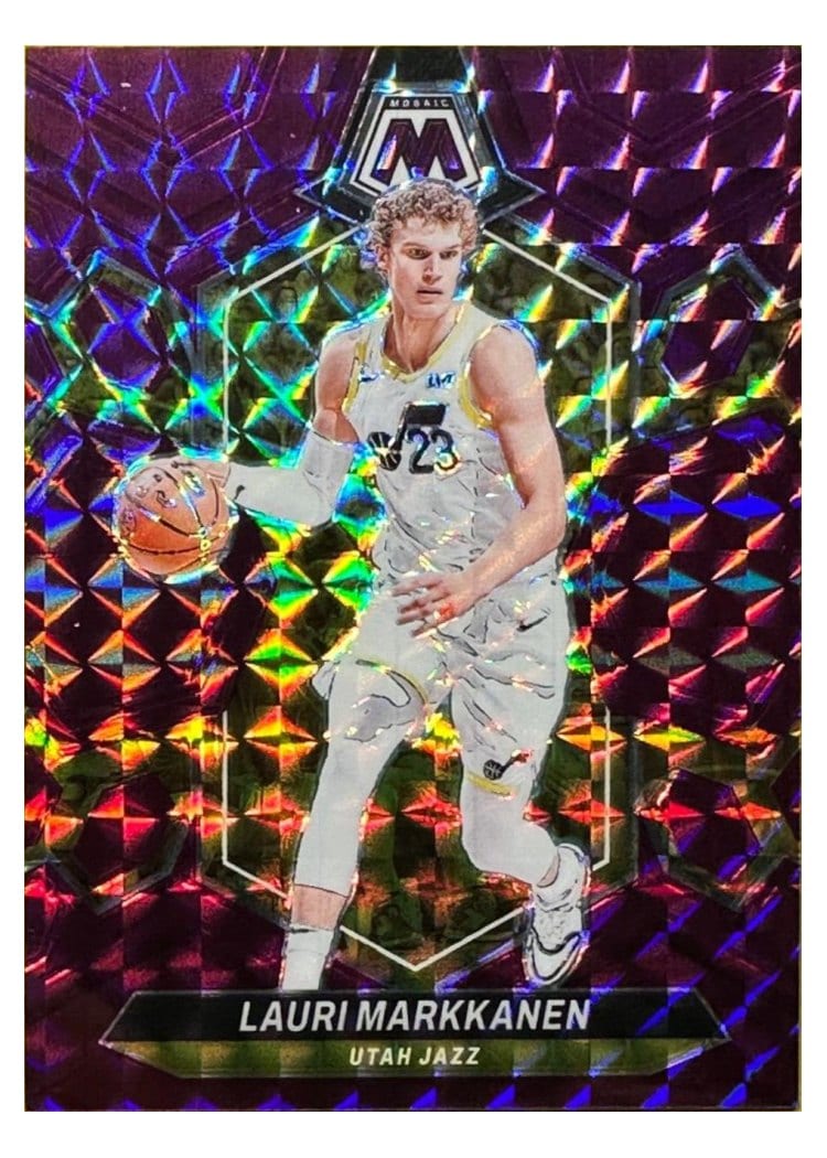 2023-24 Panini Mosaic Base Set Lauri Markkanen #38 card