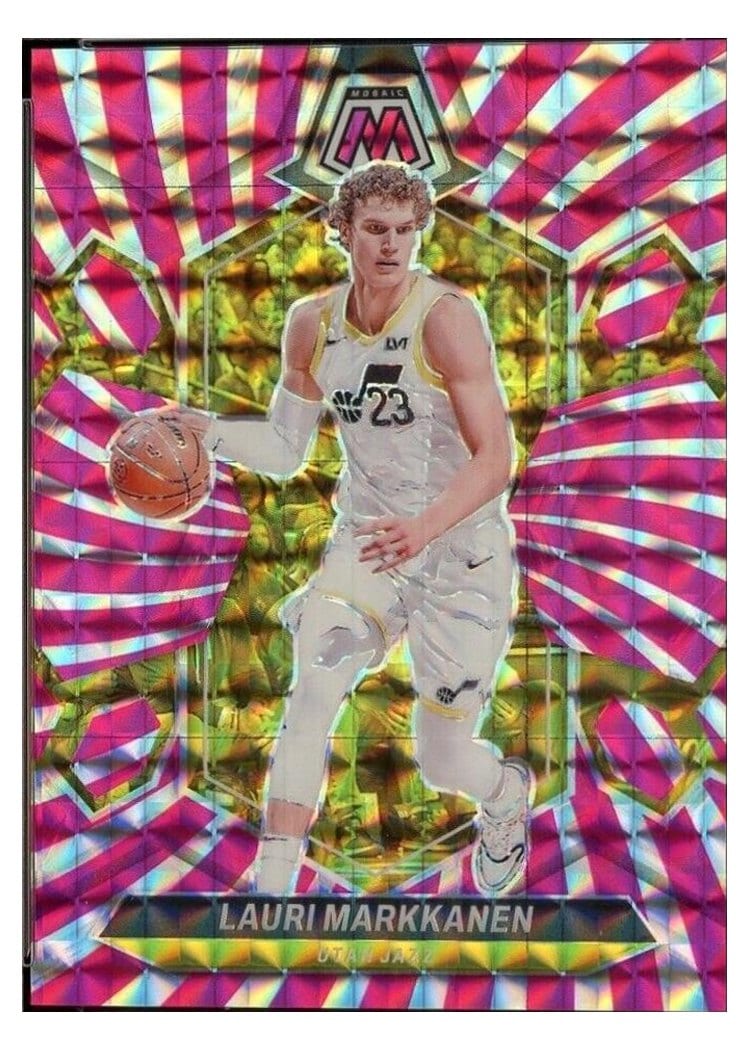 2023-24 Panini Mosaic Base Set Lauri Markkanen #38 card