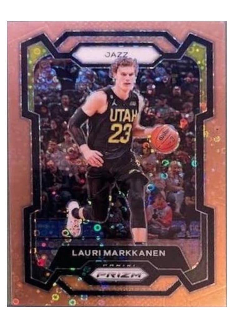 2023-24 Panini Prizm Base Set Lauri Markkanen #93 card